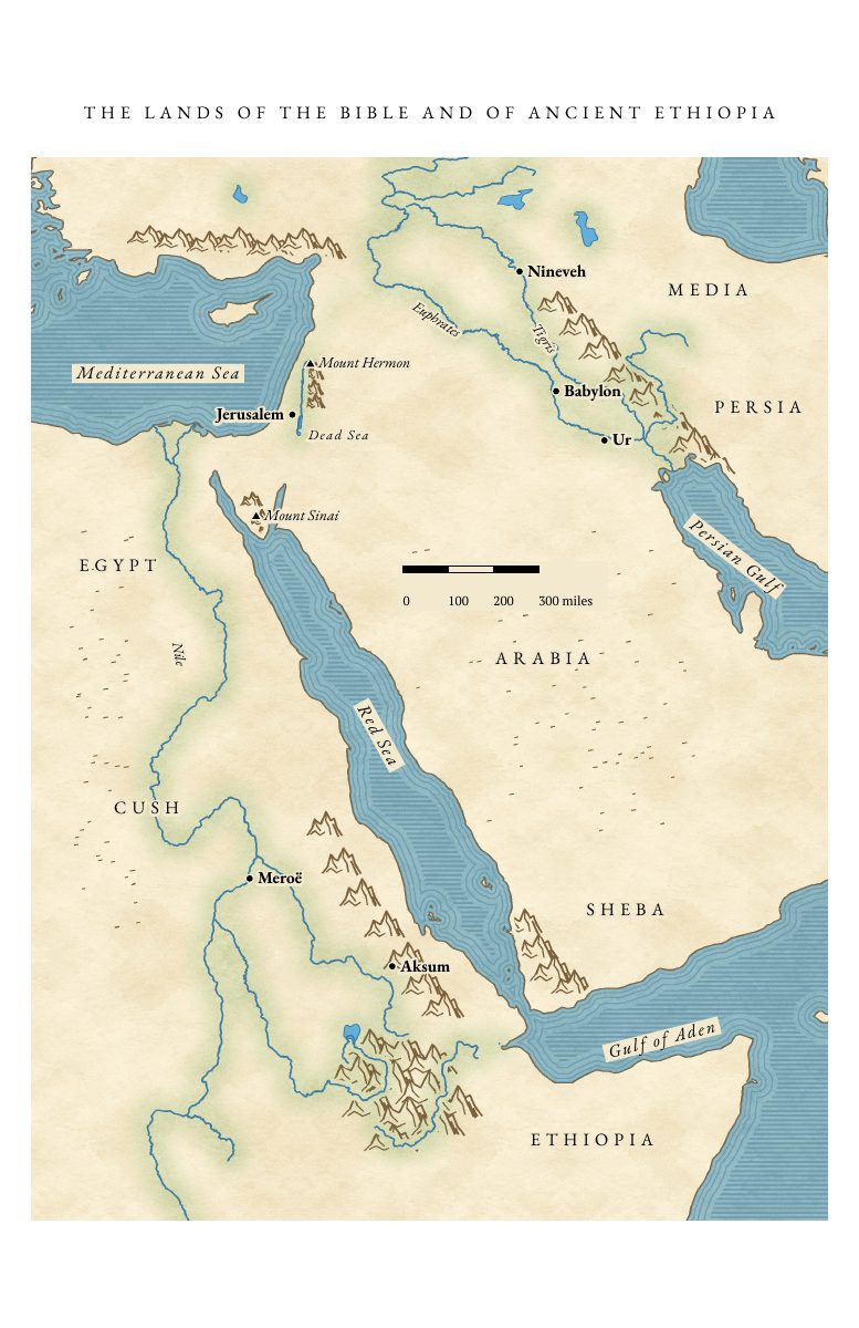 The map of this volume, in color